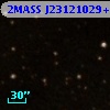 2MASS J23121029+6136200