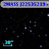 2MASS J22535219+6317111