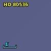 HD  80536