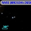 NVSS J092134+265001