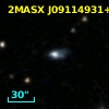2MASX J09114931+2255544