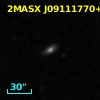 2MASX J09111770+2237335