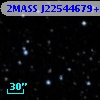 2MASS J22544679+6250149