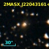 2MASX J22043161+4443264