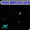 NVSS J092214+154540