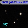 NVSS J092214+150318