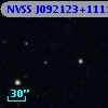 NVSS J092123+111104