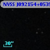 NVSS J092154+053539