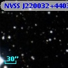NVSS J220032+440324