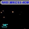 NVSS J091211+020818