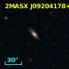 2MASX J09204178+0031134
