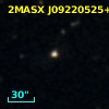 2MASX J09220525+0009029