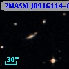 2MASXI J0916114-004150