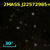 2MASS J22572985+6243531