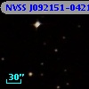 NVSS J092151-042133