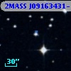 2MASS J09163431-1635407