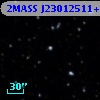 2MASS J23012511+6307245