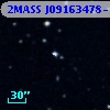 2MASS J09163478-1642424