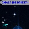 2MASS J09164337-1648225