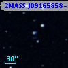 2MASS J09165858-1613140