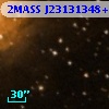 2MASS J23131348+6128589