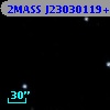 2MASS J23030119+6231114