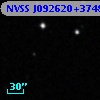 NVSS J092620+374818