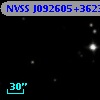 NVSS J092605+362333
