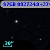 87GB 092724.9+274208