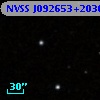 NVSS J092653+203054
