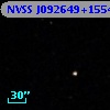 NVSS J092649+155449