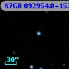 87GB 092954.0+152252