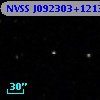 NVSS J092303+121325