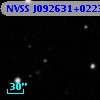 NVSS J092631+022321
