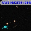 NVSS J092638+014959