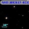 NVSS J092617-023707