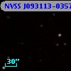 NVSS J093113-035754