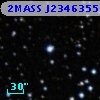 2MASS J23463558+6208347