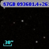 87GB 093601.4+261232