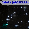 2MASX J00205337+6157295