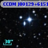 CCDM J00129+6151B
