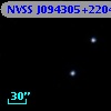 NVSS J094305+220459
