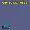 GB6 B0931+0516