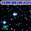 CCDM J00140+6324C