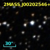 2MASS J00202546+6310404