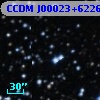 CCDM J00023+6226A