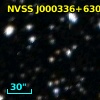 NVSS J000336+630755
