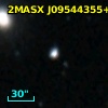 2MASX J09544355+3740338