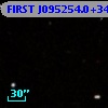 FIRST J095254.0+343335