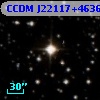 CCDM J22117+4636AB